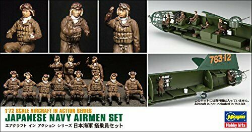 Hasegawa 1/72 Japanese Navy Crew Set Plastic X72-16- Japan Figure Store - #1 Bring To You The Best Japanese Goods