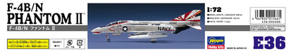 HASEGAWA E36 F-4B/N Phantom Ii 1/72 Scale Kit- Japan Figure Store - #1 Bring To You The Best Japanese Goods