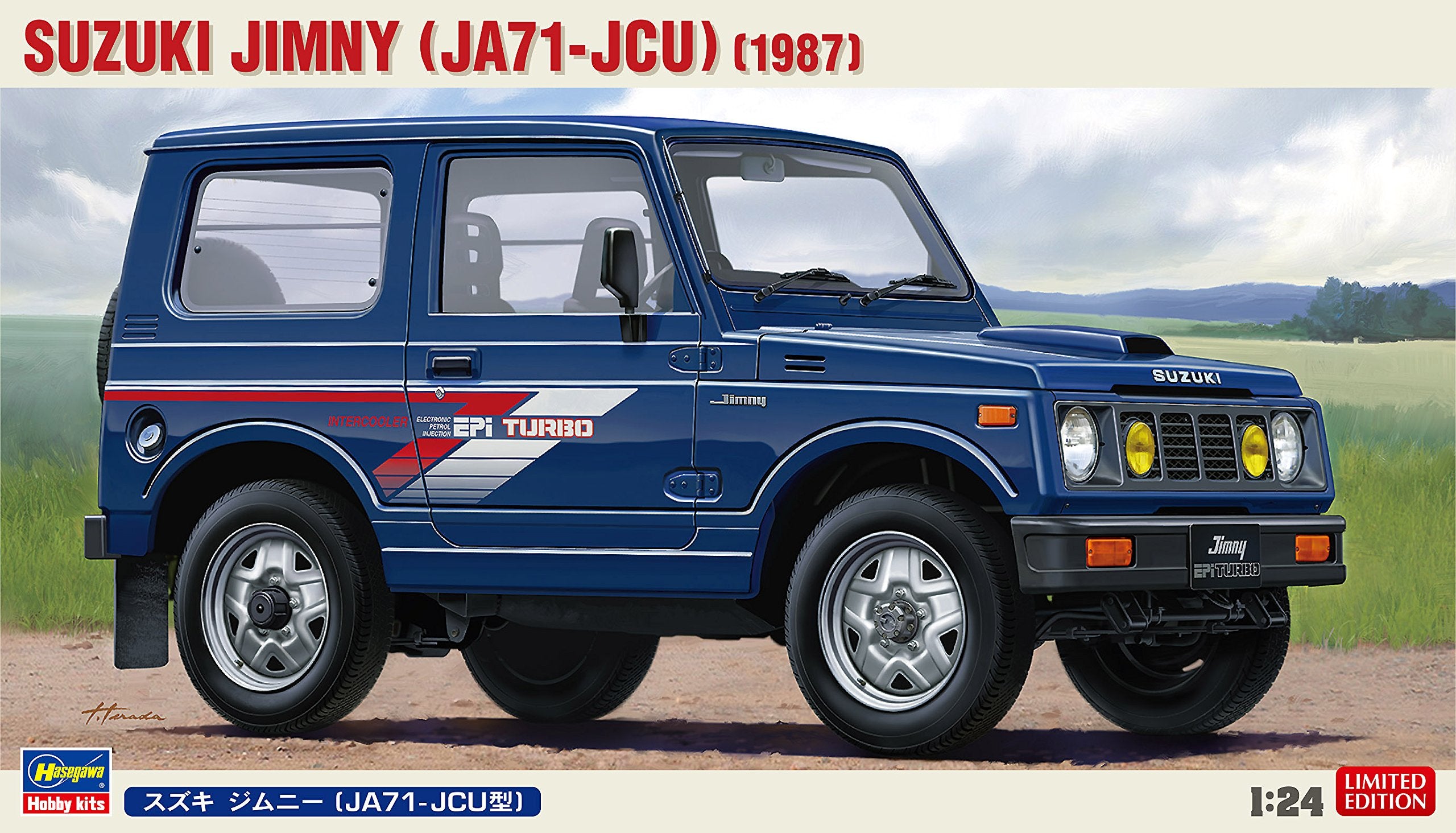 HASEGAWA 20323 Suzuki Jimny Ja71-Jcu Type 1/24 Scale Kit- Japan Figure Store - #1 Bring To You The Best Japanese Goods