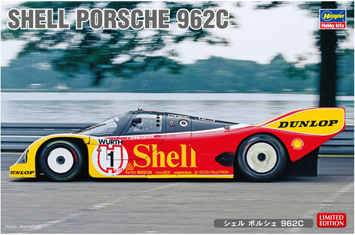 HASEGAWA 20337 Shell Porsche 962C 1/24 Scale Kit- Japan Figure Store - #1 Bring To You The Best Japanese Goods