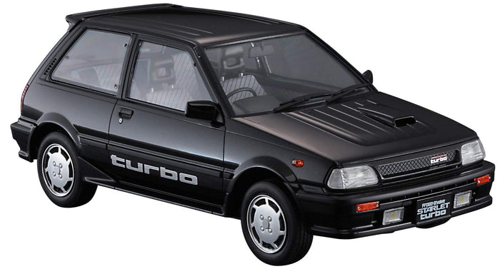 HASEGAWA 04492 Toyota Starlet Ep71 Turbos 3-Door 1/24 Scale Kit- Japan Figure Store - #1 Bring To You The Best Japanese Goods