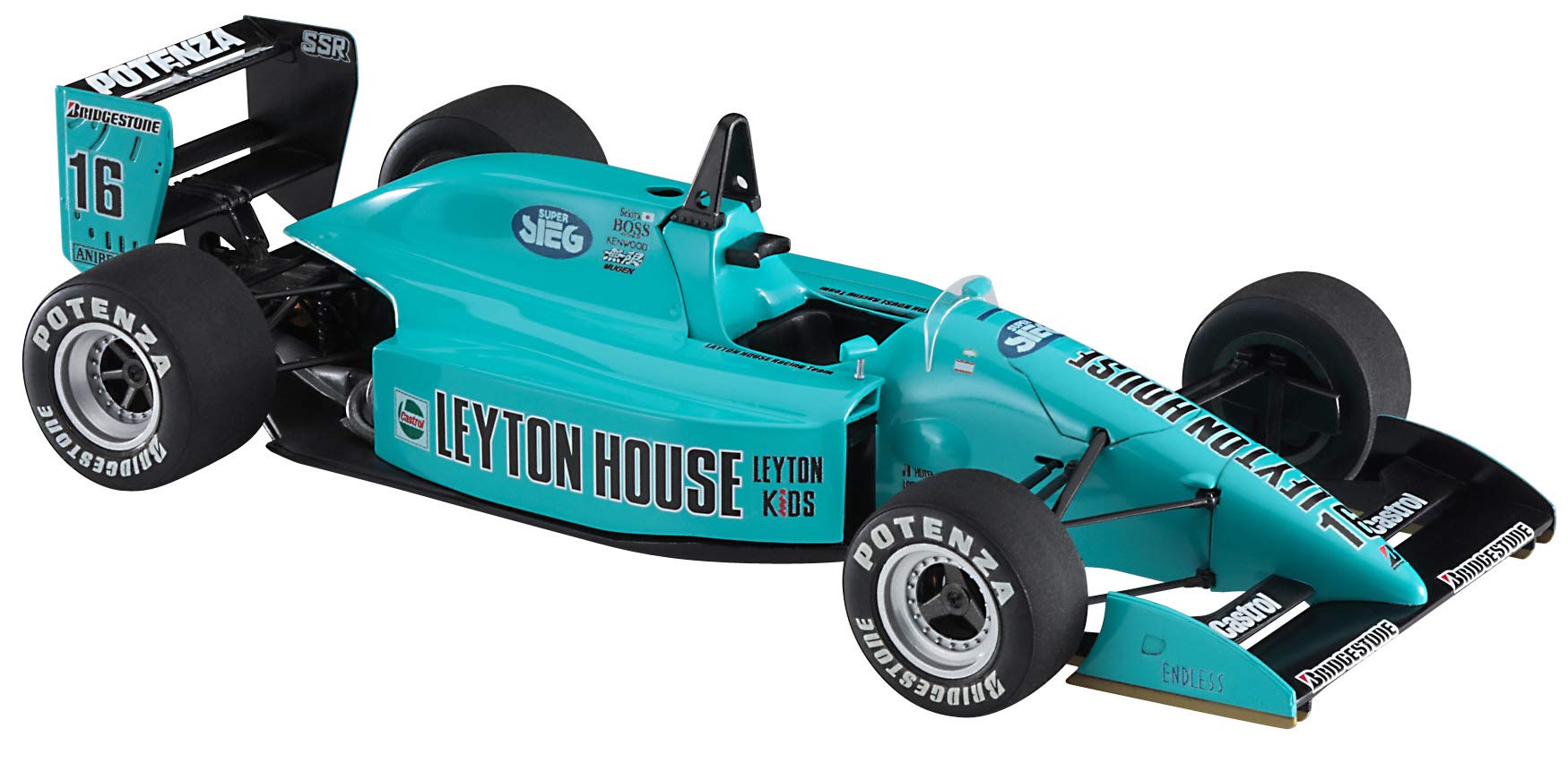 Hasegawa 04522 Leyton House Lola T90-50 1/24 Japanese Scale Racing Cars Kit- Japan Figure Store - #1 Bring To You The Best Japanese Goods