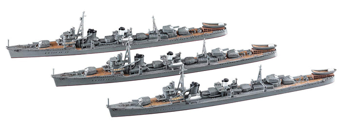Hasegawa 30062 1/700 Japanese Navy Destroyer Yugumo Fuun (Yugumo Type) Asagumo (Asashio Type) Kiska Island Retreat Operation 3 Ship Set Plastic Model- Japan Figure Store - #1 Bring To You The Best Japanese Goods