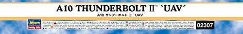 Hasegawa A10 Thunderbolt Ii 'uav' Plastic Model- Japan Figure Store - #1 Bring To You The Best Japanese Goods