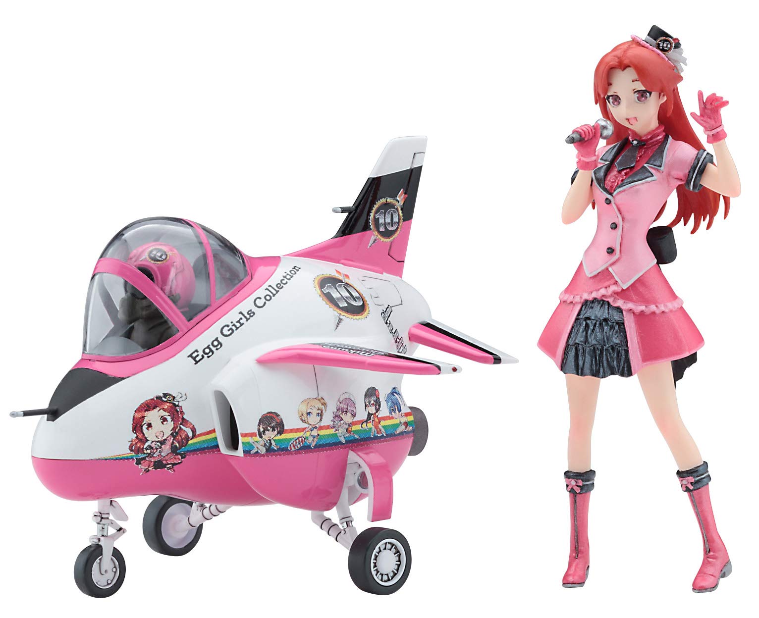 HASEGAWA Sp422 Egg Girls Collection No.10 Mikumo Shiranagi Idol W/T-4 1/20 Scale Kit- Japan Figure Store - #1 Bring To You The Best Japanese Goods