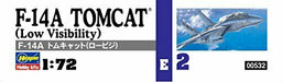 Hasegawa F-14a Tomcat Low Visibility Plastic Model- Japan Figure Store - #1 Bring To You The Best Japanese Goods