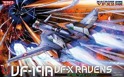 Hasegawa Macross Plus Vf-19a 'vf-x Ravens' 1/48 Scale Plastic Model- Japan Figure Store - #1 Bring To You The Best Japanese Goods