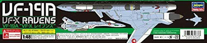 Hasegawa Macross Plus Vf-19a 'vf-x Ravens' 1/48 Scale Plastic Model- Japan Figure Store - #1 Bring To You The Best Japanese Goods