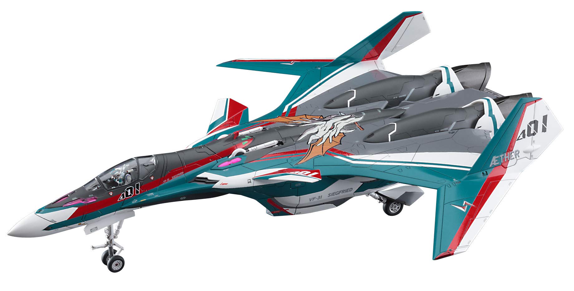 HASEGAWA 65861 Vf-31S Siegfried Arad Use Macross Delta 1/72 Scale Kit- Japan Figure Store - #1 Bring To You The Best Japanese Goods