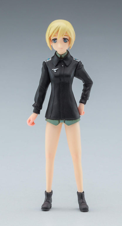 HASEGAWA Sp409 Strike Witches Erica Hartmann 1/20 W/Messerschmitt Bf109G-6 1/72- Japan Figure Store - #1 Bring To You The Best Japanese Goods