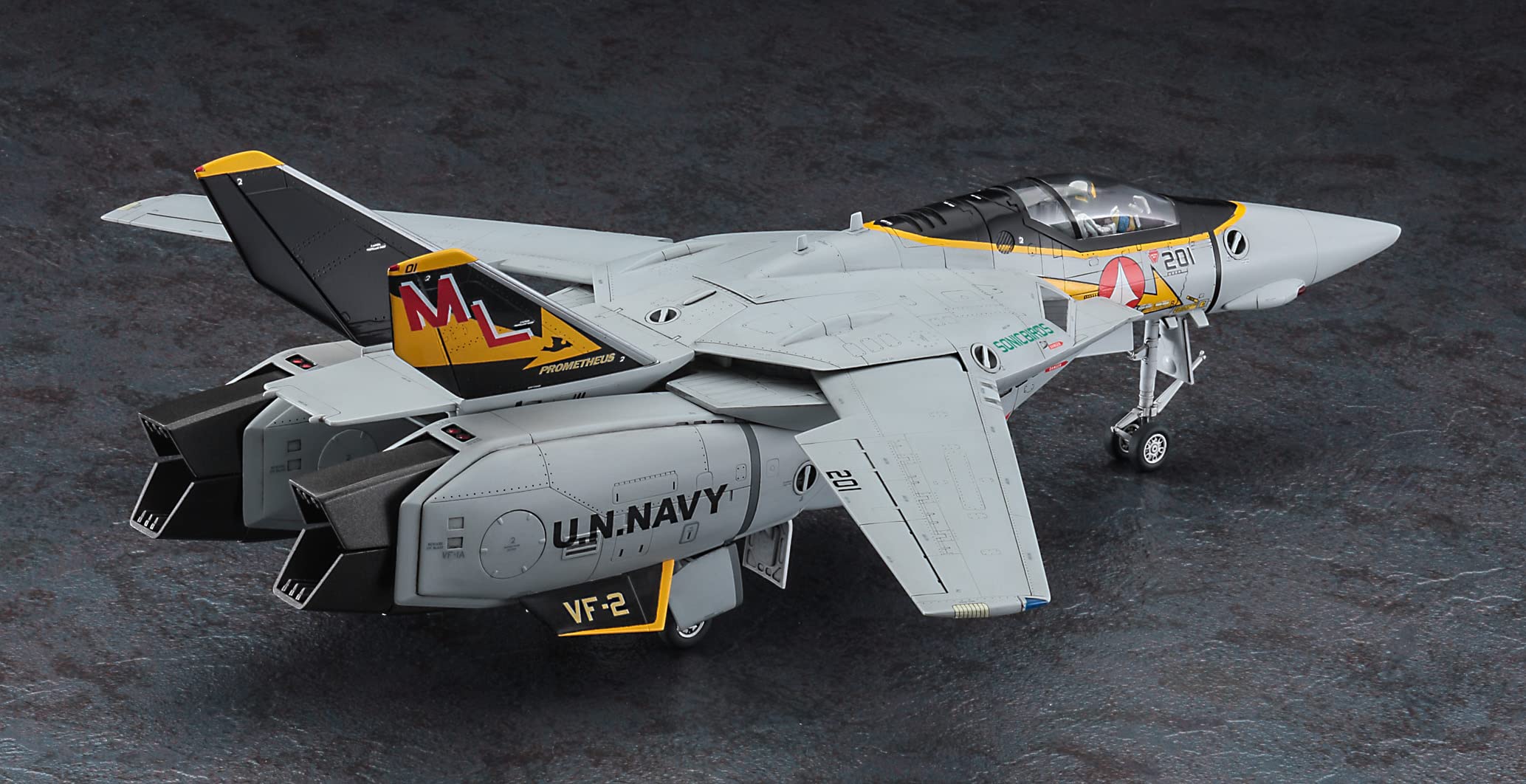HASEGAWA 1/48 Vf-1A Valkyrie Vf-2 Sonicbirds Plastic Model- Japan Figure Store - #1 Bring To You The Best Japanese Goods