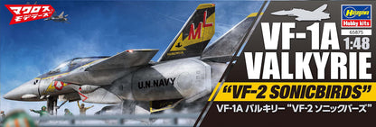 HASEGAWA 1/48 Vf-1A Valkyrie Vf-2 Sonicbirds Plastic Model- Japan Figure Store - #1 Bring To You The Best Japanese Goods
