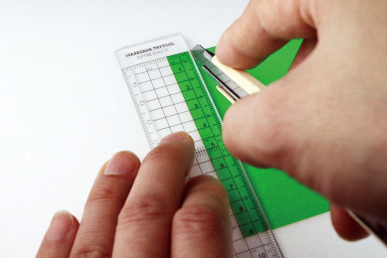 HASEGAWA Tt-40 Cutting Scale 15 15Cm- Japan Figure Store - #1 Bring To You The Best Japanese Goods