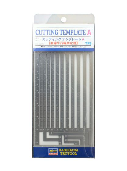HASEGAWA Tp-05 Cutting Template A Straight- Japan Figure Store - #1 Bring To You The Best Japanese Goods