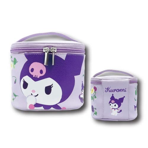 Hatakeyamashoji Japan Vanity Pouch Kuromi Cosmetic Case- Japan Figure Store - #1 Bring To You The Best Japanese Goods