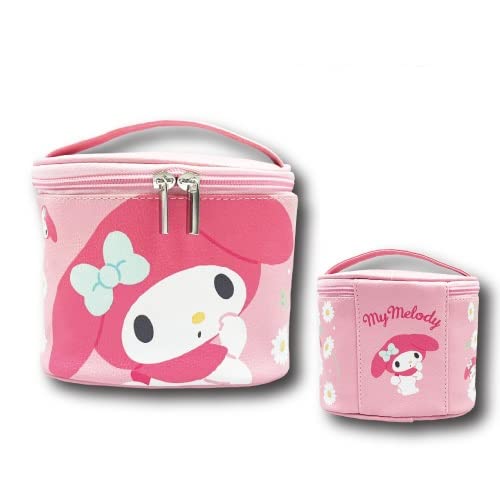Hatakeyamashoji Cosmetic Case Vanity Pouch My Melody Japan- Japan Figure Store - #1 Bring To You The Best Japanese Goods