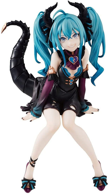 Furyu Hatsune Miku Noodle Stopper PVC Statue (Villain Colour Version) Figure From Japan- Japan Figure Store - #1 Bring To You The Best Japanese Goods
