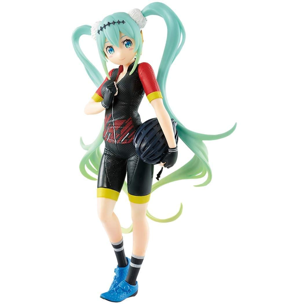 Hatsune Miku Racing Ver. Exq Figure Japan - Racing Miku 2018 Team Ukyo Support Ver.- Japan Figure Store - #1 Bring To You The Best Japanese Goods
