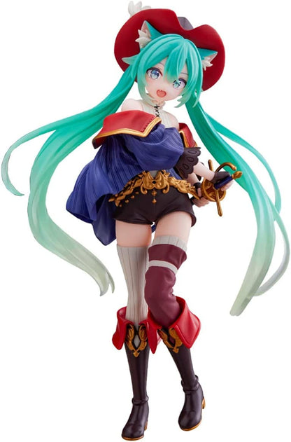 Generic Product Japan Hatsune Miku Wonderland Cat In Boots Figure 18Cm 1 Type- Japan Figure Store - #1 Bring To You The Best Japanese Goods