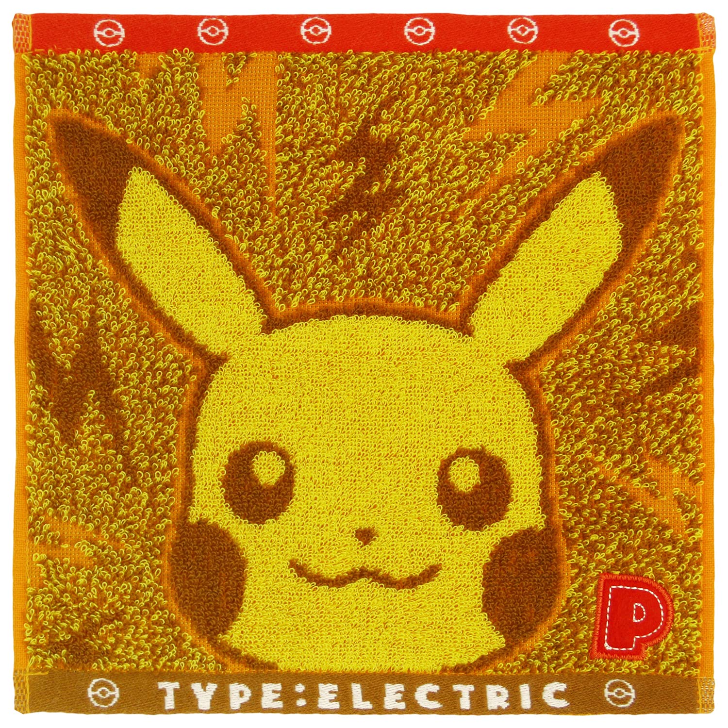 HAYASHI Pokemon Hand Towel Big Pickachu- Japan Figure Store - #1 Bring To You The Best Japanese Goods