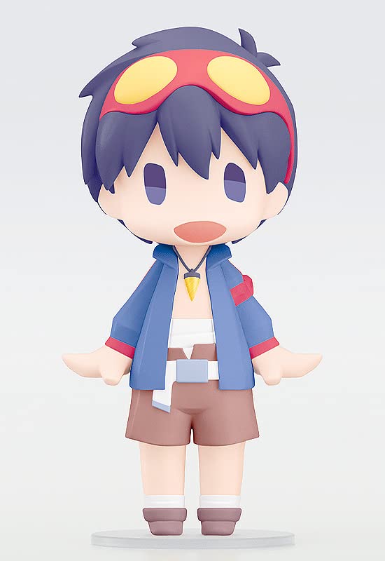 Hello! Good Smile Tengen Toppa Gurren Lagann Simon Non-Scale Plastic Painted Action Figure- Japan Figure Store - #1 Bring To You The Best Japanese Goods
