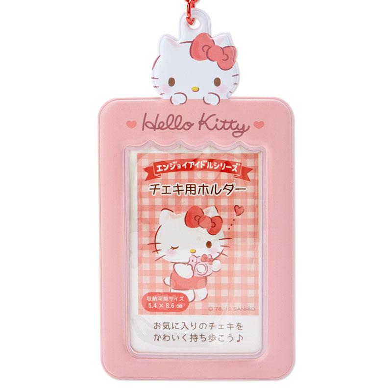 Sanrio Hello Kitty Cheki Holder (Enjoy Idol)- Japan Figure Store - #1 Bring To You The Best Japanese Goods