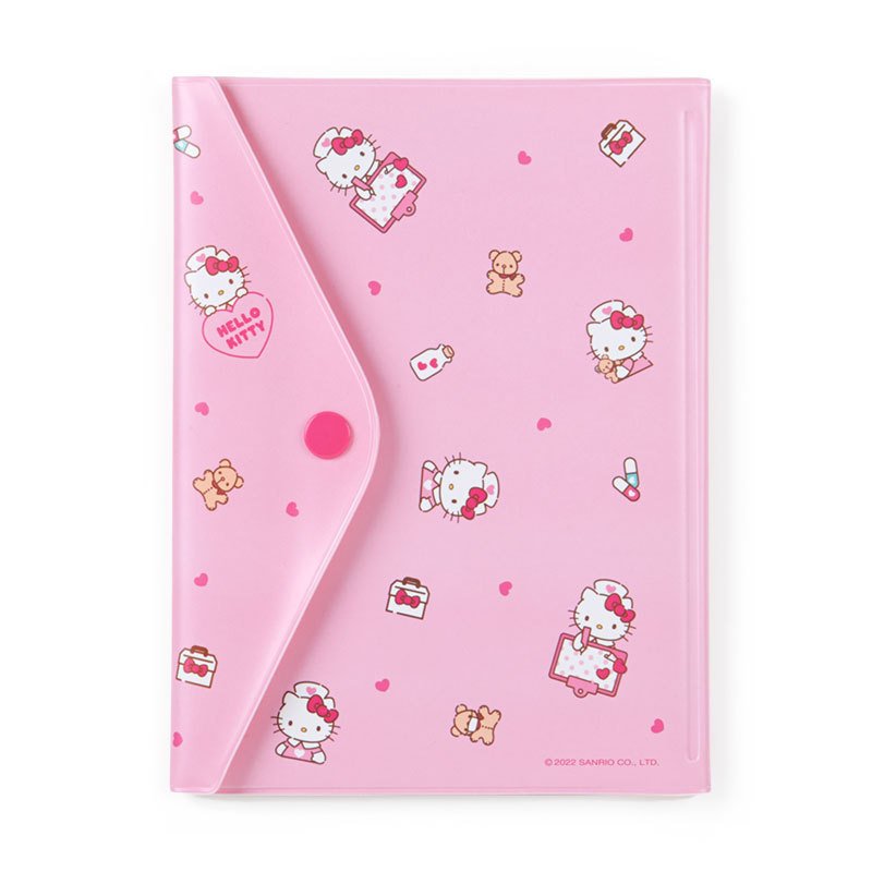 Hello Kitty Medicine Notebook Patient Ticket Case- Japan Figure Store - #1 Bring To You The Best Japanese Goods