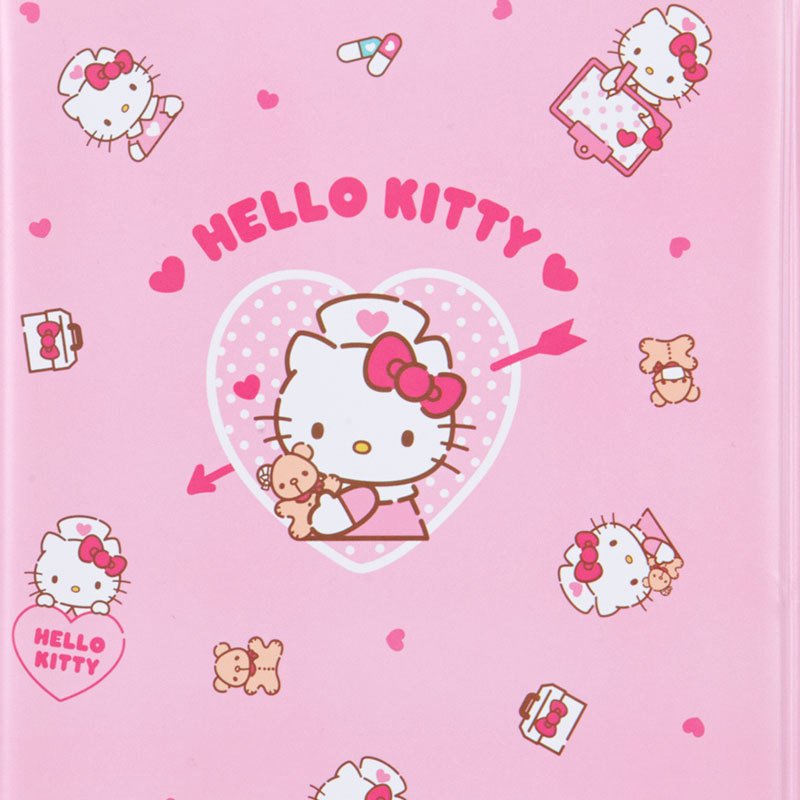 Hello Kitty Medicine Notebook Patient Ticket Case- Japan Figure Store - #1 Bring To You The Best Japanese Goods
