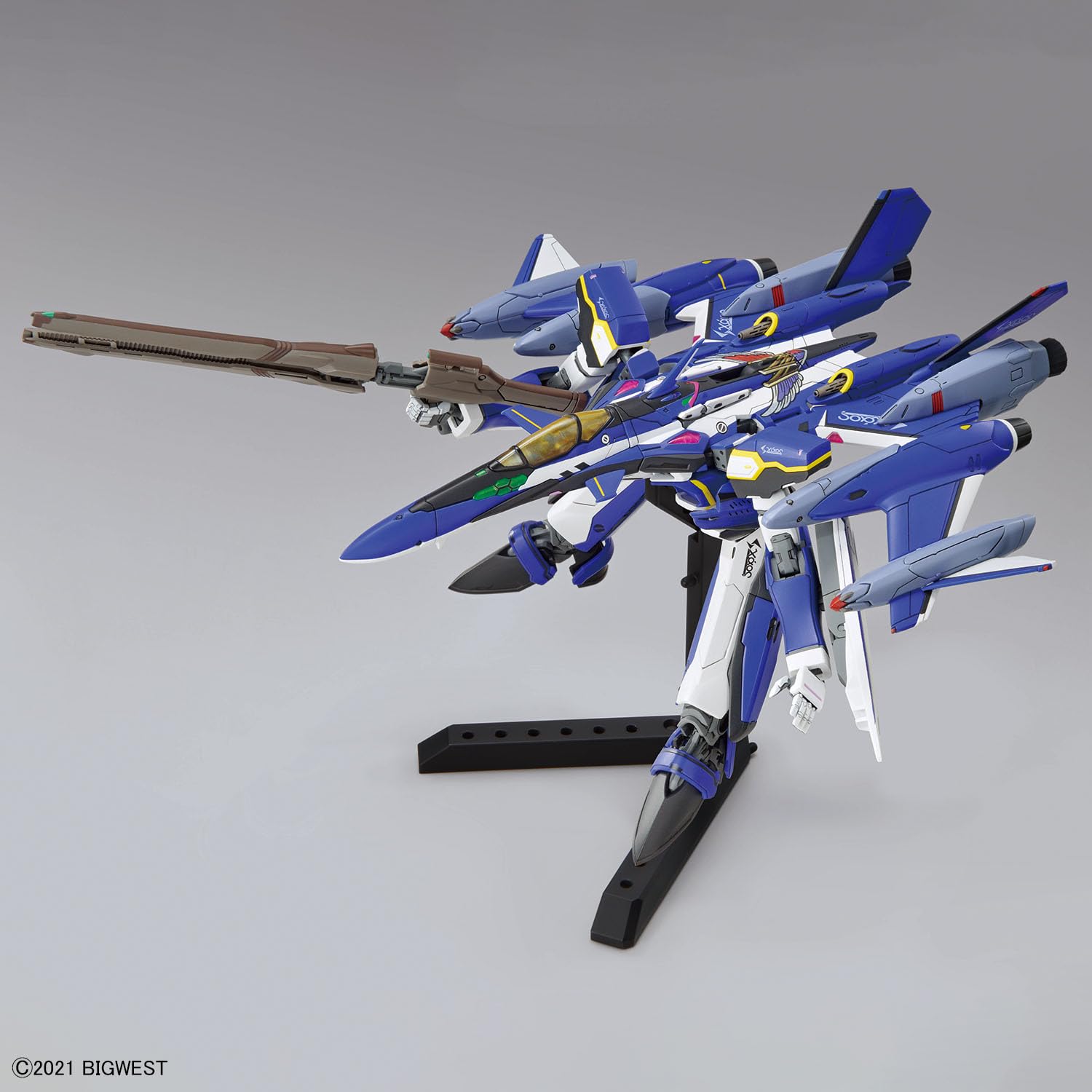 Bandai Spirits HG 1/100 Scale YF-29 Durandal Valkyrie Full Set Color-Coded Model- Japan Figure Store - #1 Bring To You The Best Japanese Goods
