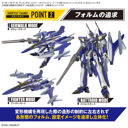 Bandai Spirits HG 1/100 Scale YF-29 Durandal Valkyrie Full Set Color-Coded Model- Japan Figure Store - #1 Bring To You The Best Japanese Goods