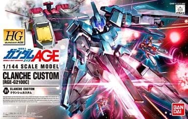 BANDAI Gundam Hg Age-31 Clanche Custom Rge-G2100C 1/144 Scale Kit- Japan Figure Store - #1 Bring To You The Best Japanese Goods