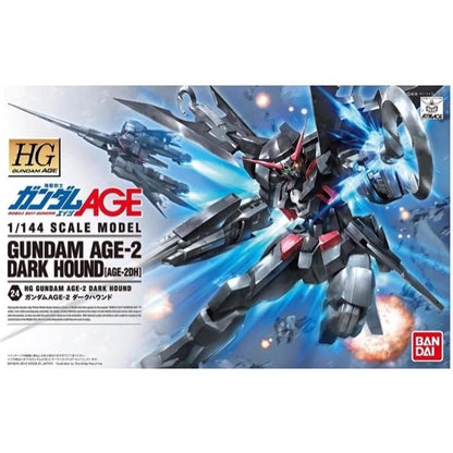 BANDAI Gundam Hg Age-24 Gundam Age-2 Dark Hound Age-2Dh 1/144 Scale Kit- Japan Figure Store - #1 Bring To You The Best Japanese Goods
