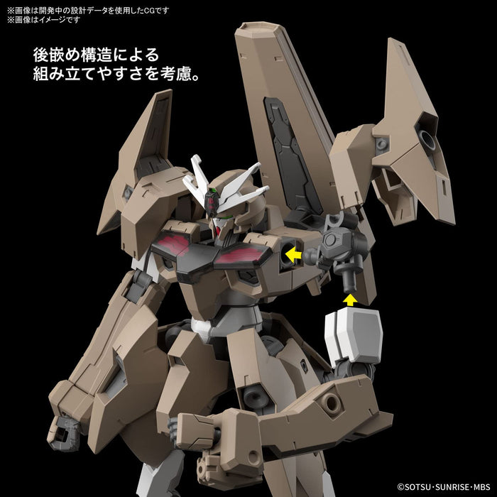Hg Mobile Suit Gundam Witch Of Mercury Gundam Lubris Thorn 1/144 Scale Color Coded Plastic Model- Japan Figure Store - #1 Bring To You The Best Japanese Goods