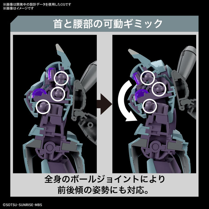 Hg Mobile Suit Gundam Witch Of Mercury Hindley 1/144 Scale Color Coded Plastic Model- Japan Figure Store - #1 Bring To You The Best Japanese Goods