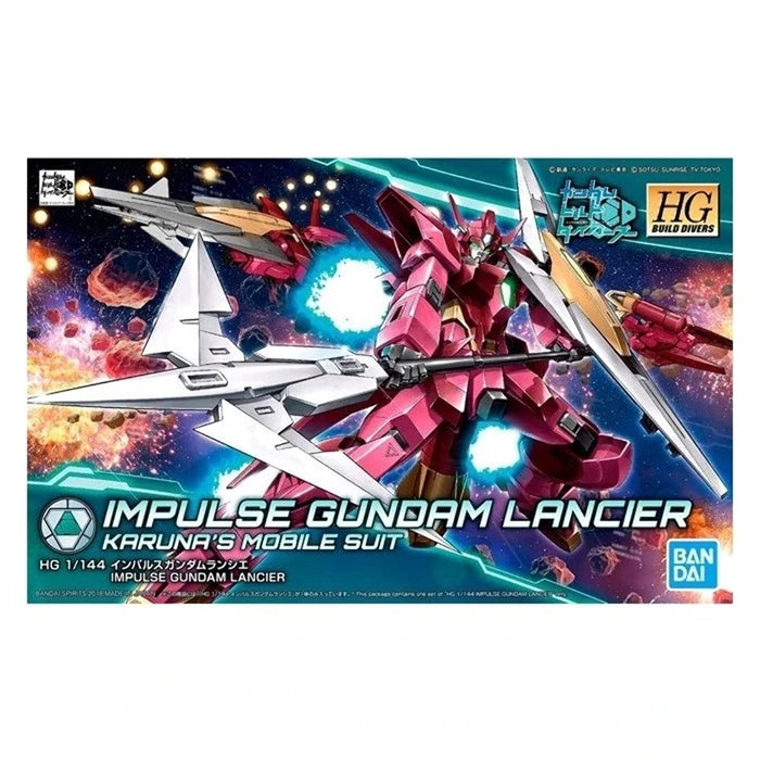BANDAI Gundam Build Divers 018 Impulse Gundam Lancier 1/144 Scale Kit- Japan Figure Store - #1 Bring To You The Best Japanese Goods
