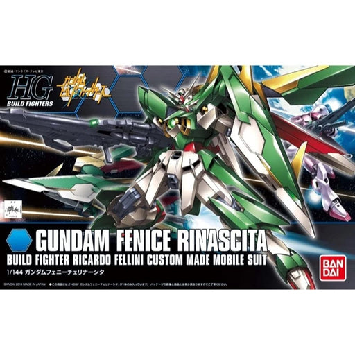 BANDAI Hg Build Fighters 017 Gundam Fenice Rinascita 1/144 Scale Kit- Japan Figure Store - #1 Bring To You The Best Japanese Goods