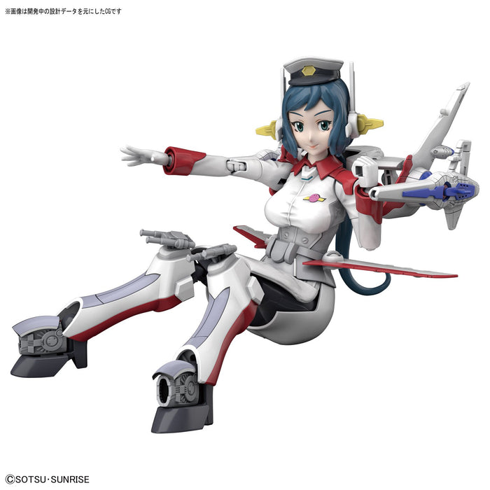 BANDAI Hg Build Fighters 067 Mrs. Loheng Rinko 1/144 Scale Kit- Japan Figure Store - #1 Bring To You The Best Japanese Goods
