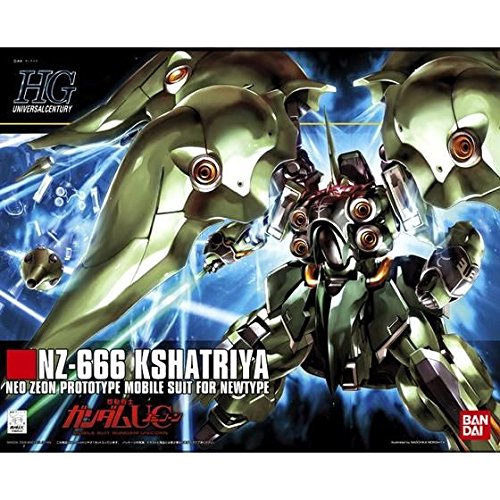 HGUC 1/144 Kshatriya (Gundam UC) - Bandai Spirits- Japan Figure Store - #1 Bring To You The Best Japanese Goods