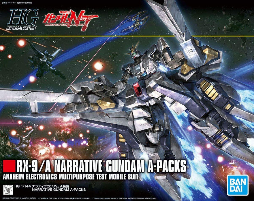 Hguc Mobile Suit Gundam Nt Narrative Gundam A Equipment 1/144 Scale Color Coded Plastic Model- Japan Figure Store - #1 Bring To You The Best Japanese Goods