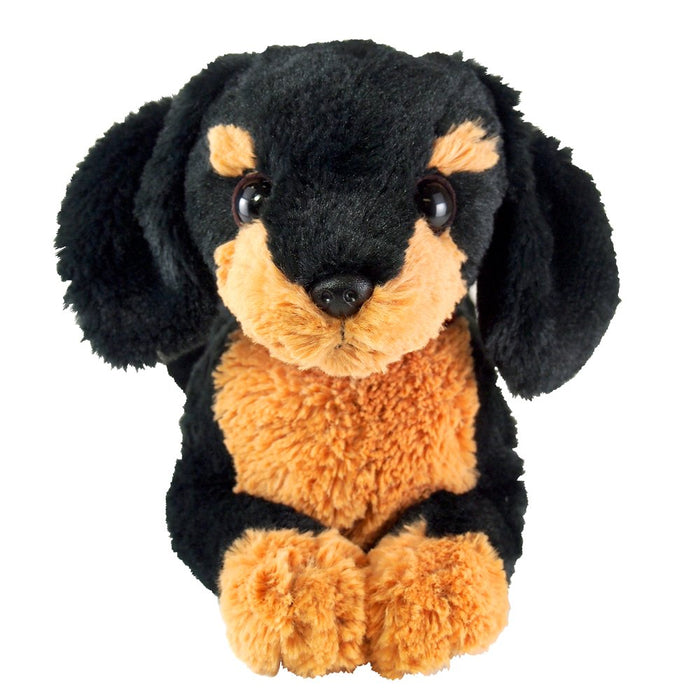 SUNLEMON Plush Doll Hiza Wanko Miniature Dachshund Black Tjn- Japan Figure Store - #1 Bring To You The Best Japanese Goods