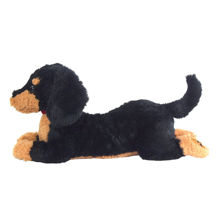SUNLEMON Plush Doll Hiza Wanko Miniature Dachshund Black Tjn- Japan Figure Store - #1 Bring To You The Best Japanese Goods
