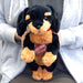 SUNLEMON Plush Doll Hiza Wanko Miniature Dachshund Black Tjn- Japan Figure Store - #1 Bring To You The Best Japanese Goods