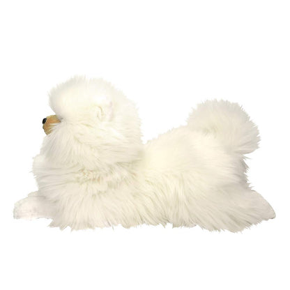 SUNLEMON Plush Doll Knee Dog Pomeranian Cream- Japan Figure Store - #1 Bring To You The Best Japanese Goods