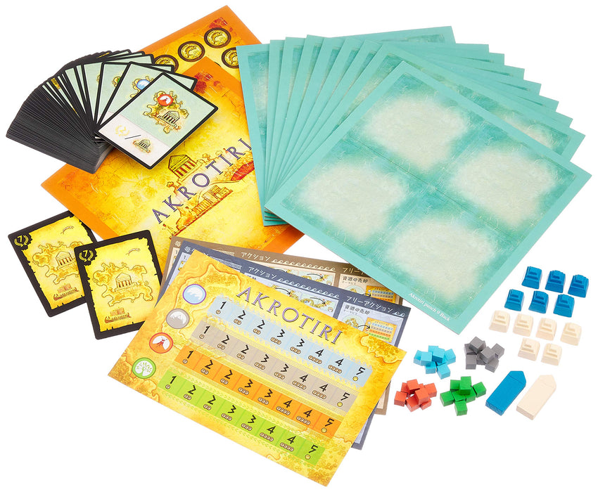 Hobby Japan Akrotiri Japanese Board Game - 2P 45min 14+- Japan Figure Store - #1 Bring To You The Best Japanese Goods