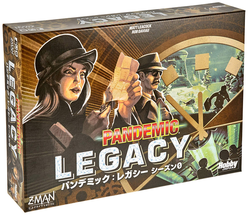 Hobby Japan Pandemic Legacy Season 0 Board Game (2-4P 30-60m 14+)- Japan Figure Store - #1 Bring To You The Best Japanese Goods