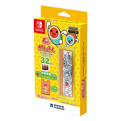 Hori Ad29002 Taiko No Tatsujin Microsd Card 32Gb & Card Case For Nintendo Switch - New Japan Figure 4961818035010 8