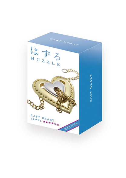 Hanayama Huzzle Cast Heart [Difficulty Level 4]- Japan Figure Store - #1 Bring To You The Best Japanese Goods
