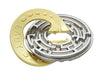 Hanayama Huzzle Cast Rabbi Gold Silver [Difficulty Level 5]- Japan Figure Store - #1 Bring To You The Best Japanese Goods