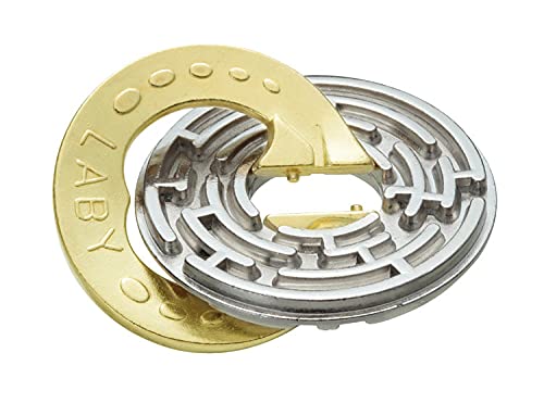 Hanayama Huzzle Cast Rabbi Gold Silver [Difficulty Level 5]- Japan Figure Store - #1 Bring To You The Best Japanese Goods
