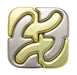 Hanayama Huzzle Cast Square [Difficulty Level 5]- Japan Figure Store - #1 Bring To You The Best Japanese Goods